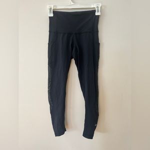 Black mesh lululemon leggings